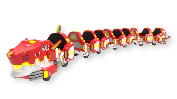 機械迪諾小火車